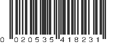 UPC 020535418231