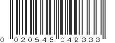 UPC 020545049333