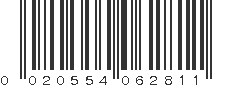 UPC 020554062811