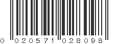 UPC 020571028098