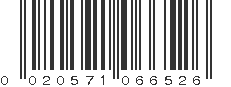 UPC 020571066526