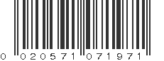 UPC 020571071971