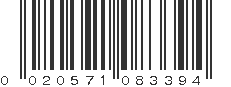 UPC 020571083394