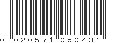 UPC 020571083431