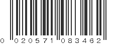 UPC 020571083462