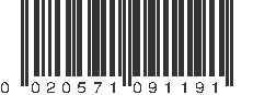 UPC 020571091191