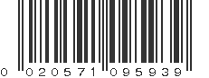 UPC 020571095939