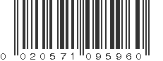 UPC 020571095960