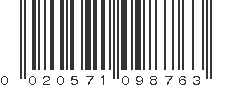 UPC 020571098763