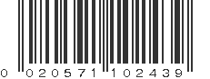 UPC 020571102439