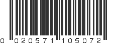 UPC 020571105072