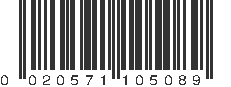 UPC 020571105089