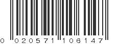 UPC 020571106147