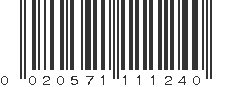 UPC 020571111240