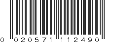 UPC 020571112490