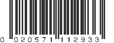 UPC 020571112933