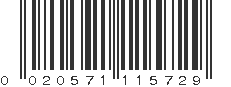 UPC 020571115729