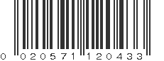 UPC 020571120433