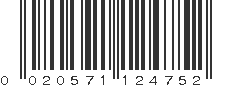 UPC 020571124752