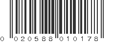 UPC 020588010178