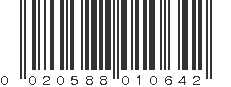 UPC 020588010642