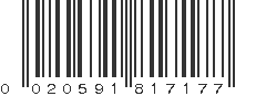 UPC 020591817177