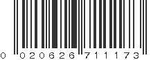 UPC 020626711173