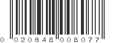 UPC 020648008077