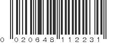 UPC 020648112231