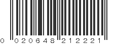 UPC 020648212221