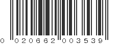 UPC 020662003539