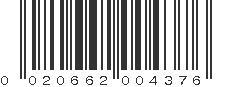 UPC 020662004376