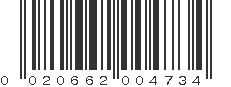 UPC 020662004734