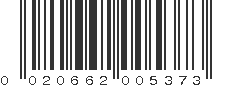 UPC 020662005373