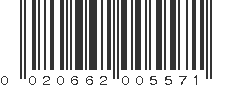 UPC 020662005571