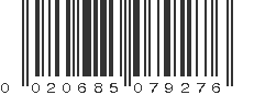 UPC 020685079276