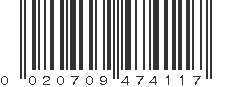 UPC 020709474117