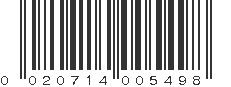 UPC 020714005498