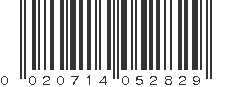 UPC 020714052829