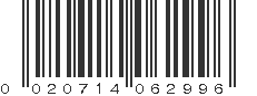 UPC 020714062996