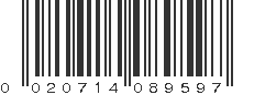 UPC 020714089597