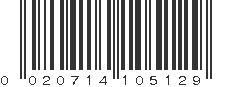 UPC 020714105129