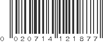 UPC 020714121877