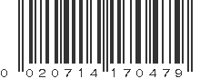 UPC 020714170479