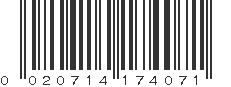 UPC 020714174071