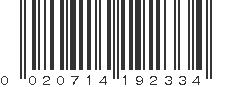 UPC 020714192334