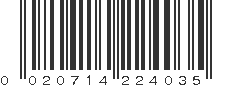 UPC 020714224035