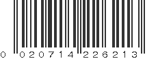 UPC 020714226213