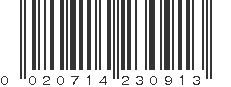 UPC 020714230913