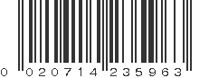 UPC 020714235963